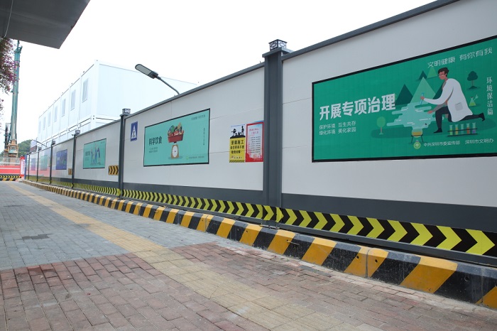 施工圍擋多少錢一米？專業(yè)的施工圍擋廠家告訴你